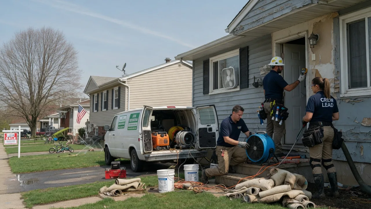 Flood Cleanup in Parsippany, NJ near me
